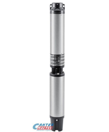 Насос погружной Unipump ЭЦВ 6-36-156, 55 м³/ч, напор 256 м, 22 кВт, с нижним забором (скважинный, колодезный) центробежный, многоступенчатый, электрический, нержавеющая сталь, для скважины, бытовой, для чистой воды, водоснабжения дома, дачи