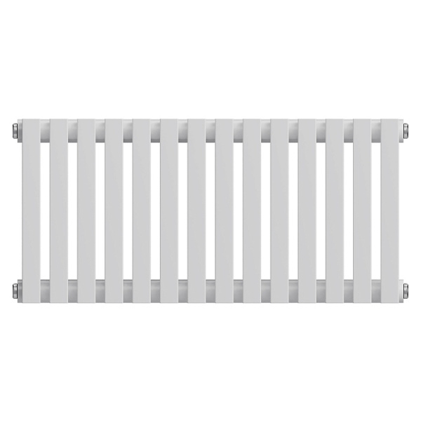 Радиатор Royal Thermo Shift Q30 C2030 стальной 2 трубчатый, 14 секций, боковое подключение, для отопления квартиры, дома, водяные, мощность 882 Вт, настенный, цвет белый RAL9016