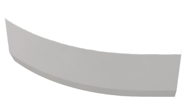 Фронтальная панель для ванны BAS "КАМЕЯ" 170 (короткий) 170 см, акриловый, белый, (экран для ванны BAS "Камея") ассиметричный, фронтальная панель, правый