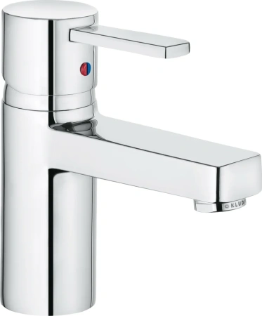 Смеситель для раковины/умывальника KLUDI ZENTA XL однорычажный, неповоротный, длина излива 120 мм, латунь, цвет хром