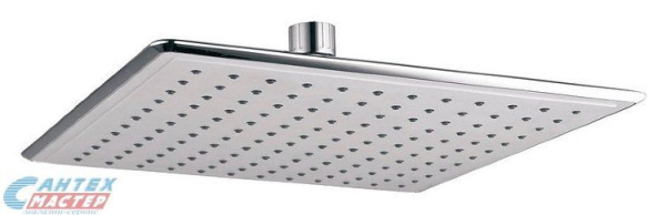 Душевая лейка Lemark квадратная белый/хром 250х250 LM8036C