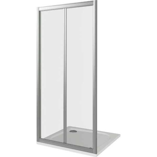Душевое ограждение BAS Good Door Infinity SD-100-G-CH 1000х1850 прозрачное стекло