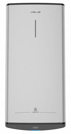Водонагреватель 100 л Ariston ABS VLS PRO R 100 электрический, настенный, вертикальный, накопительный тип, 2.0 квт, 1256х511х275 мм, 230в (цвет серебристый, прямоугольный, плоский) с нижней подводкой