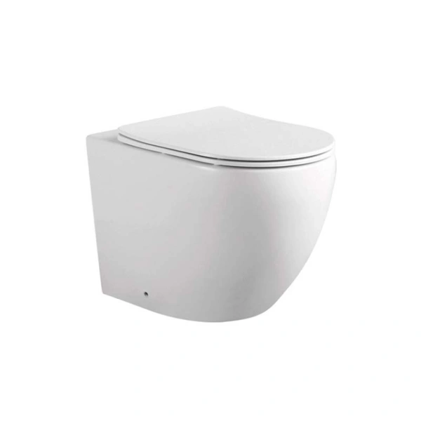 Комплект Aquatek Европа смывной бачок INS-0000019, унитаз напольный, приставной AQ1902-00 с тонким сиденьем soft-close, кнопка хром KDI-0000010