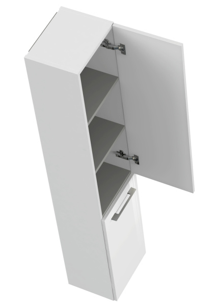 Пенал Cersanit LARA 30 подвесной, (правый/левый/универсальный), с распашными дверцами, цвет белый, в ванную комнату