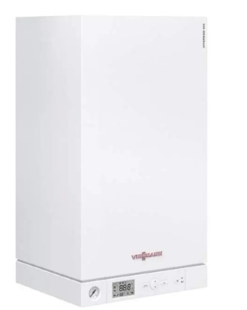Котел газовый Viessmann Vitodens 100-W A1HB001 24 кВт мощность (240 кв. м), одноконтурный, настенный, конвекционный, с закрытой камерой сгорания, ЖК дисплей