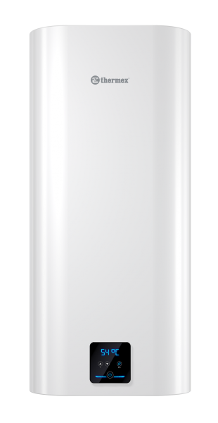Водонагреватель 100 л Thermex Smart 100 V электрический, настенный, вертикальный, накопительный тип, 2 квт, 895х410х410 мм, 230 в, (цвет белый, квадратная), с нижней подводкой