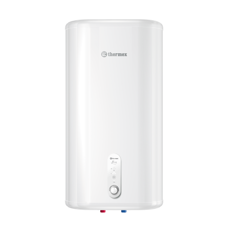 Водонагреватель Thermex Mirror 50 V электрический, настенный, вертикальный, накопительный 870х275х453 мм, 230 в, (цвет белый, плоский), с нижней подводкой