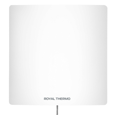 Вентилятор вытяжной Royal Thermo Sunset RAFS 120 P цвет белый, с тяговым выключателем, 55 м2, 23 Вт, квадратный, осевой, ABS пластик