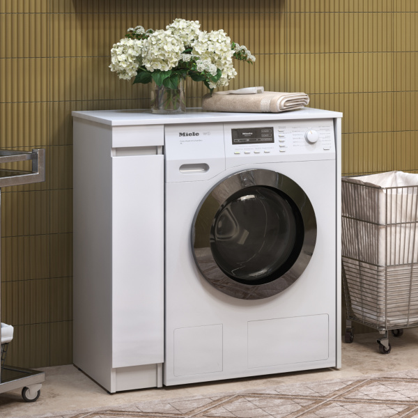 Столешница Vigo Urban 800 для стиральной машины/раковины, 80х1,6х49 см, ЛДСП, прямоугольная, цвет белый, для накладной раковины/умывальника/рукомойника для стиральной машины