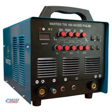 Сварочный аппарат FoxWeld аргонодуговой сварки Varteg TIG 160 AC/DC PULSE 6151