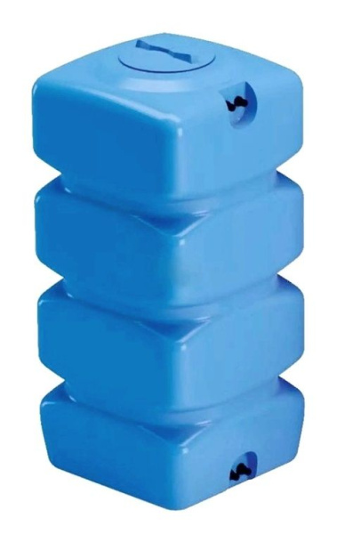 Бак пластиковый  Акватек (Aquatech) Quadro W 750 литров 0-16-2250 для  воды с поплавком  (емкость вертикальная) цвет-синий