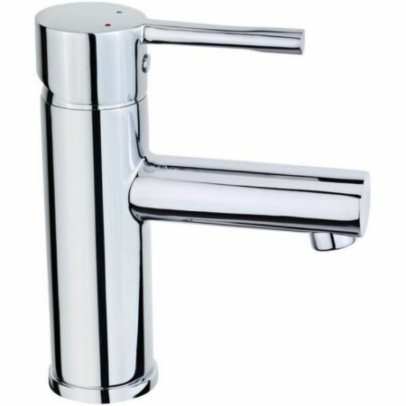 Смеситель для умывальника Teka Alaior однорычажный, неповоротный, длина 104 мм, латунь, цвет хром