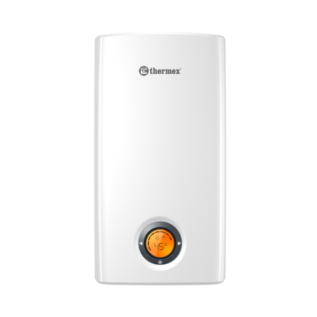 Водонагреватель проточный Thermex Topflow Pro 24000 электрический, настенный, вертикальный, 24 квт, 477х125х257 мм, 400в (цвет белый, прямоугольный, плоский) с нижней подводкой