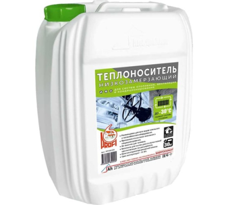 Теплоноситель PROFI Eco-30 на основе пропиленгликоля в канистре 30 кг ПРЭ30-030 красный