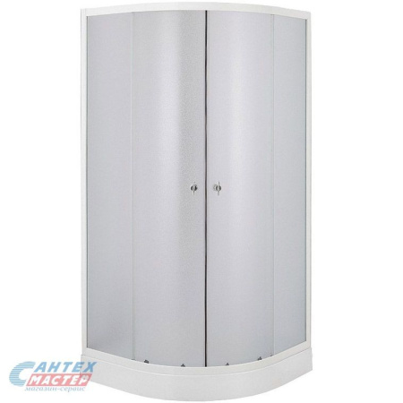 Душевой уголок Niagara NG-007 90х90х193 см, с глубоким/высоким поддоном, полукруглый (с сифоном), без крыши, матовое стекло, раздвижной, стеклянный, пластиковый, хромированный профиль, без антискольжения, комплект, угловой, четверть круга, для душа Душевой уголок Niagara NG-007 90х90х193 см, с глубоким/высоким поддоном, полукруглый (с сифоном), без крыши, матовое стекло, раздвижной, стеклянный, пластиковый, хромированный профиль, без антискольжения, комплект, угловой, четверть круга, для душа