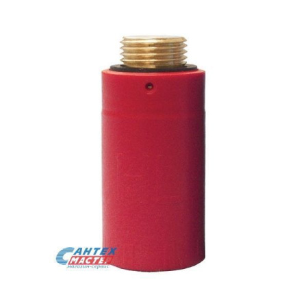Пробка-заглушка латунная красная 1/2", HL 42R.MS