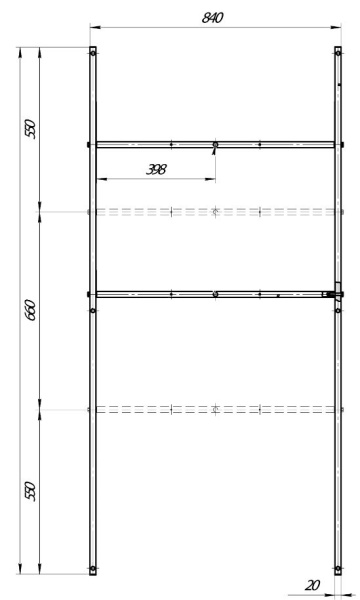 Рама разборная 1Marka ПУ 180-190х90 для акриловой ванны