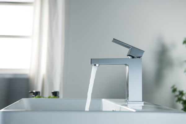 Смеситель для раковины/умывальника Aquatek Либра однорычажный, неповоротный, фиксированный, излив длина 120 мм высота 114 мм латунь, цвет хром