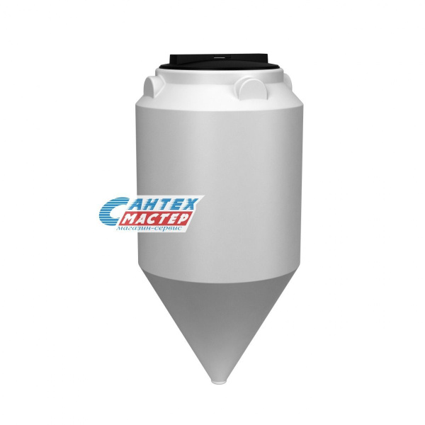 Емкость пластиковая (бак) Экопром ФМ 120 литров 108.0120.001.0 для воды,с крышкой с дыхательным клапаном (цвет-белый) 