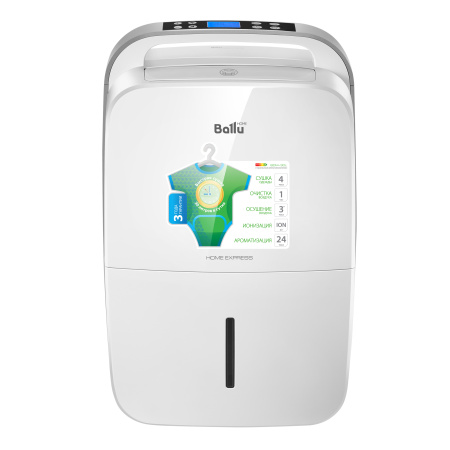 Осушитель воздуха BALLU BD30MN белый, 30 л/сутки, 540 Вт