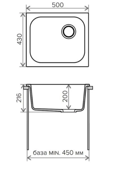 Мойка Polygran F-17 50х43х21.6 см, врезная, из искусственного камня, прямоугольная, цвет ХЛОПОК, без отверстия под смеситель, слив-перелив, с сифоном, для кухни Мойка Polygran F-17 50х43х21.6 см, врезная, из искусственного камня, прямоугольная, цвет ХЛОПОК, без отверстия под смеситель, слив-перелив, с сифоном, для кухни