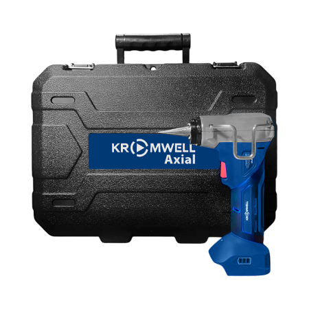 Инструмент аккумуляторный для расширения PEX-a. Кейс + 2шт.18V Li-ion 4,0Ah АКБ + ЗУ + 3 головки (16/20/25)