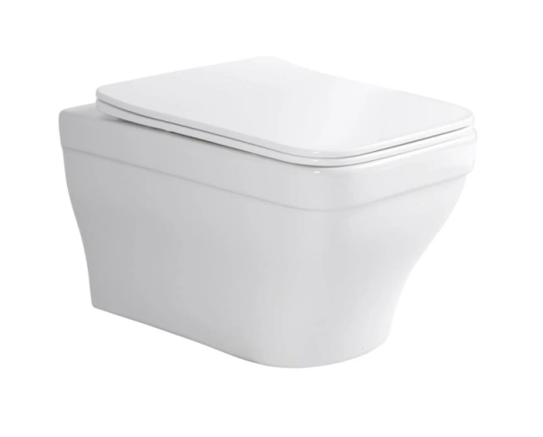 Комплект унитаза с инсталляцией Aquatek Амадео (Сет) c сиденьем микролифт, с клавишей смыва (кнопкой, клавишей двойного смыва) хром, комплект крепления