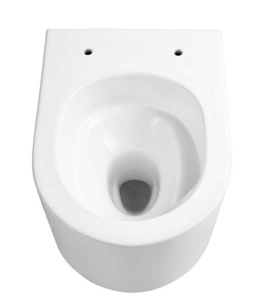 Унитаз подвесной Aquatek Мия, белый, горизонтальный (в стену) выпуск, с быстросъемным сиденьем микролифт, дюропласт, безободковый, под скрытый бачок, смыв торнадо