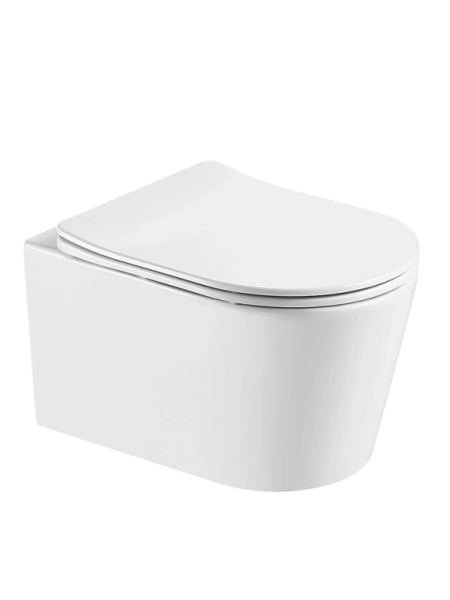 Комплект унитаза с инсталляцией Aquatek Оберон Т (Сет) c сиденьем микролифт, с клавишей смыва (кнопкой, клавишей двойного смыва) черная, комплект крепления, смыв Торнадо