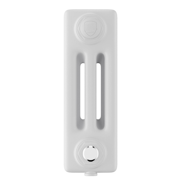 Радиатор Royal Thermo Insignia VC3030 стальной 3 трубчатый, 14 секций, нижнее подключение, для отопления квартиры, дома, водяные, мощность 714 Вт, цвет белый RAL9016