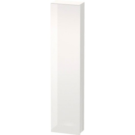 Пенал Duravit DuraStyle, 40x24x180 см, подвесной, (правый), с дверцей, с полкой, со стеклянными полками, цвет: белый глянец, в ванную комнату