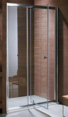 Душевая дверь Sturm Puerta 750х1900х6 распашная прозрачное стекло профиль хром ST-PUER07-NTRCR в нишу, открывание правое/левое, прозрачное закаленное стекло, раздвизжная, профиль хром, прямоугольная (душевое ограждение без поддона)