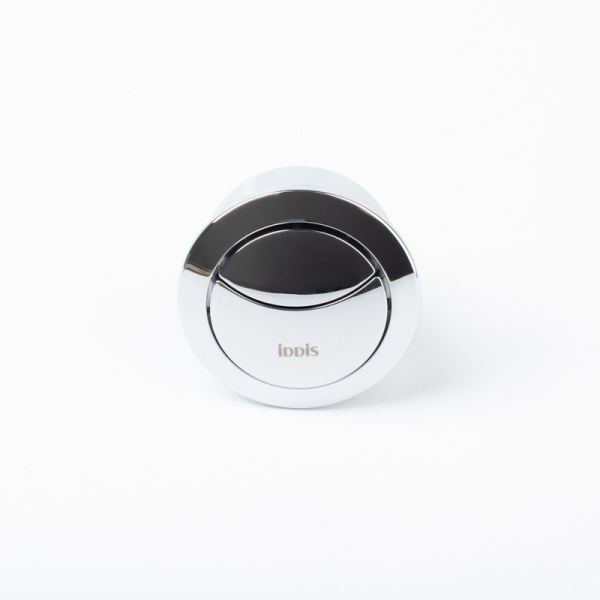 Кнопка слива для арматуры IDDIS Optima Home с двойным смывом ( Двухуровневый ), 48 мм, цвет хром, ABS-пластик 92048SB2AR