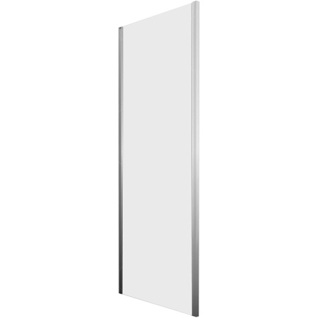 Боковая панель/душевая перегородка RGW Z-050-2, 90х195 см, прозрачное стекло, профиль хром, правая/левая, плоская (панель), из закаленного (прозрачного) стекла, (ограждение без поддона) стеклянная, правостороннее/левостороннее, универсальное