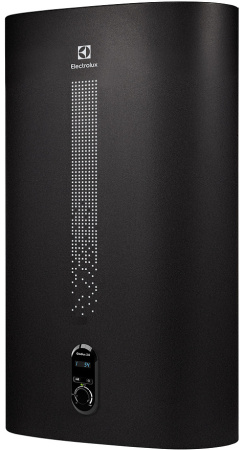Водонагреватель Electrolux EWH 100 Gladius 2.0 Grafit 100 л. электрический, настенный, горизонтальный/вертикальный, накопительный, 2 кВт, 555х350х1075 мм, 230 В, (цвет черный, плоский), подводка нижняя/боковая, (бойлер, водогрей), эмалированная сталь
