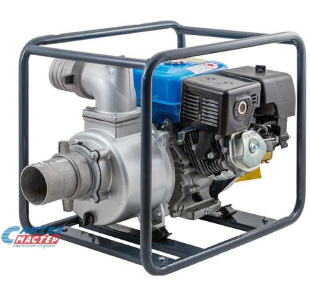 Мотопомпа Unipump WP-30, 60 м³/ч, напор - 28 м, 4.8 кВт, 220 В бензиновая, пожарная, грязевая, насос поверхностный, дренажный, для чистой, грязной, сильнозагрязненной воды, канализации, полива, откачки, перекачки, наполнения бассейнов