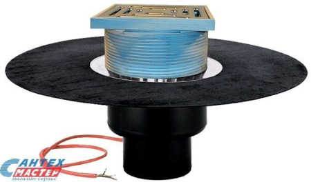 Кровельная воронка Ду110 с электроподогревом, HL 62.1BH/1