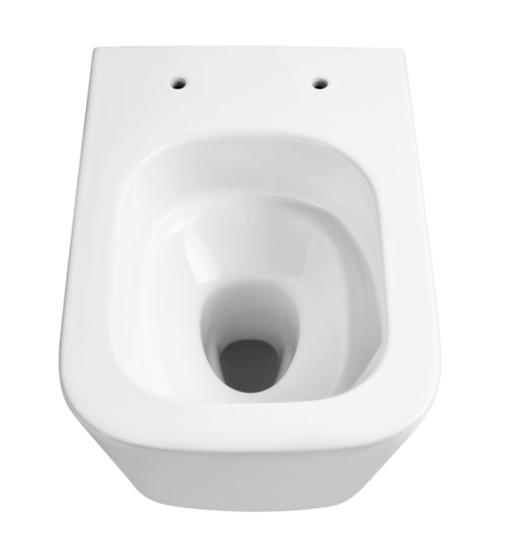 Унитаз подвесной Aquatek Либра, белый, горизонтальный (в стену) выпуск, с быстросъемным сиденьем микролифт, дюропласт, безободковый, смыв торнадо, под скрытый бачок