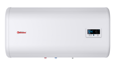 Водонагреватель 80 л Thermex IF 80 H (pro) электрический, настенный, горизонтальный, накопительный тип, 2 квт, 530х288х996 мм, 230 в, (цвет белый, плоский), с нижней подводкой