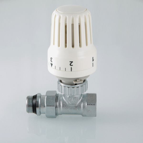 Комплект клапан с головкой термостатической VALTEC прямой 1/2" VT.048.N.04