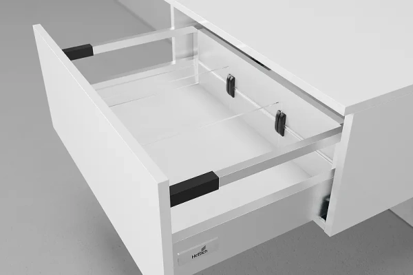 Тумба Velvex Unit 500-0-1, 500х480х270 мм, подвесная, цвет белый лед, 1 выдвижной ящик, универсальная, в ванную комнату