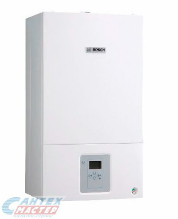 Котел газовый Bosch GAZ 6000 W WBN 6000-24 C (240 кв. м) 24 кВт мощность, одноконтурный (2х), настенный, с закрытой камерой сгорания, для отопления, водяного теплого пола, горячей воды, ГВС, водоснабжения частного жилом дома, дачи, квартиры