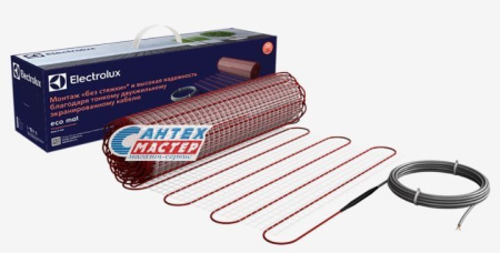 Кабель греющий  Electrolux EFGPC 2-18-2, 2м,144Вт, комплект с вилкой, саморегулирующийся, электрический, греющий, нагревательный Кабель греющий  Electrolux EFGPC 2-18-2, 2м,144Вт, комплект с вилкой, саморегулирующийся, электрический, греющий, нагревательный