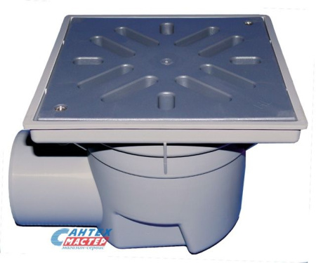 Дворовый трап Ду110, с вертикальным выпуском, HL 605L