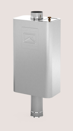 Бак самоварного типа 45л Теплодар, для горячего водоснабжения бани, на трубу