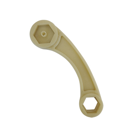 Ключ MasterProf для пробок и переходников 1/2"-1" радиаторов, полиамид, сверхпрочный, белый