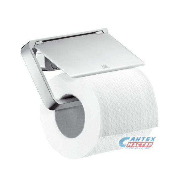 Держатель Hansgrohe Axor Universal для туалетной бумаги настенный с крышкой 42836000