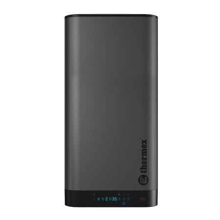 Водонагреватель Thermex Bono 80 Wi-Fi электрический, настенный, вертикальный/горизонтальный, накопительный 510х288х1070 мм, 230 в, (цвет серый, плоский), с нижней / боковой подводкой
