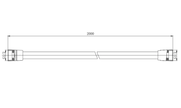 Шланг для душа Aquatek AQ2112MB 2000 мм 1/2"х1/2"вн. поливинилхлорид (ПВХ), цвет матовый черный